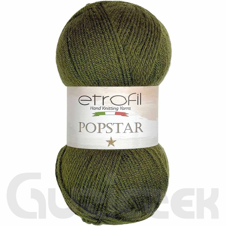Włóczka Etrofil Popstar 74065 khaki