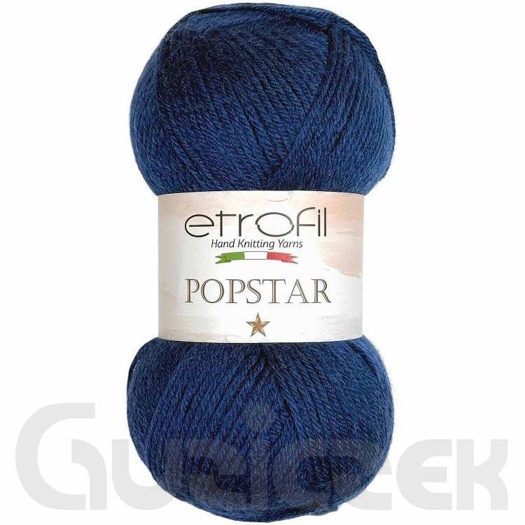 Włóczka Etrofil Popstar 75095 granatowy