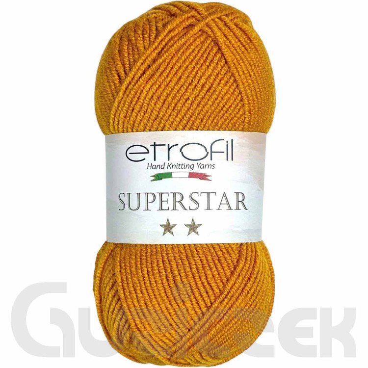 Włóczka Etrofil Superstar 72061 musztardowy