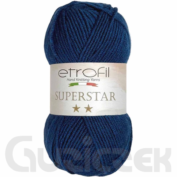 Włóczka Etrofil Superstar 75095 granatowy