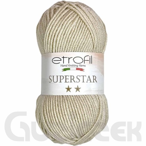 Włóczka Etrofil Superstar 77011 lniany