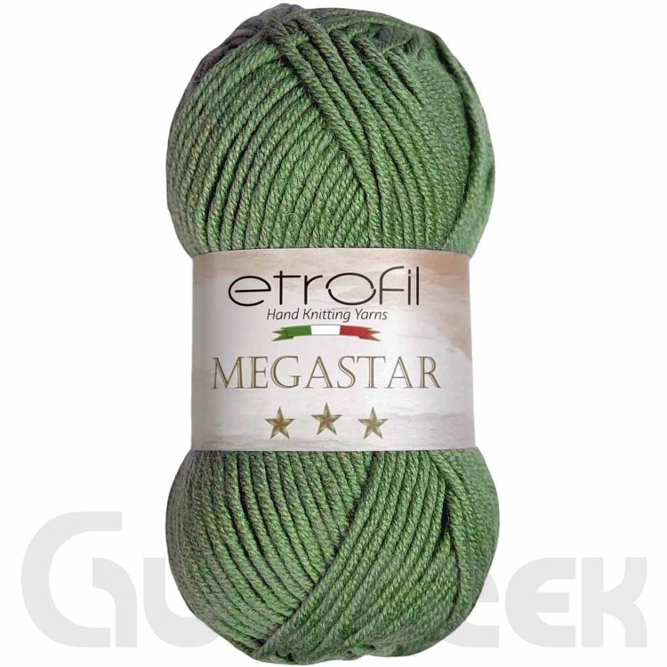 Włóczka Etrofil Megastar 74067 ciemny zielony