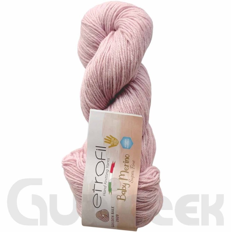 Włóczka Etrofil Baby Merino 73230 jasny różowy