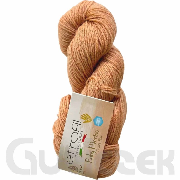 Włóczka Etrofil Baby Merino 72134 pomarańczowy
