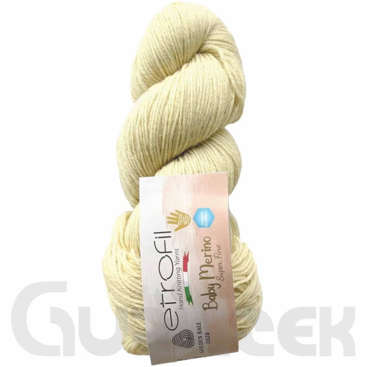 Włóczka Etrofil Baby Merino 72133 pastelowy żółty
