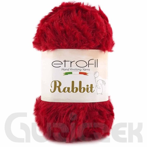 Włóczka Etrofil Rabbit 73289 ciemny czerwony