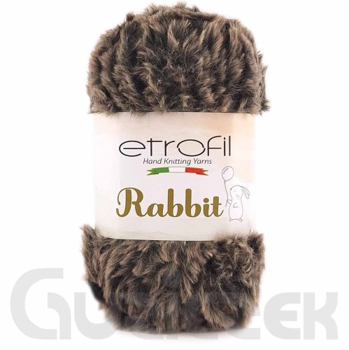 Włóczka Etrofil Rabbit 70714 brązowy melanż