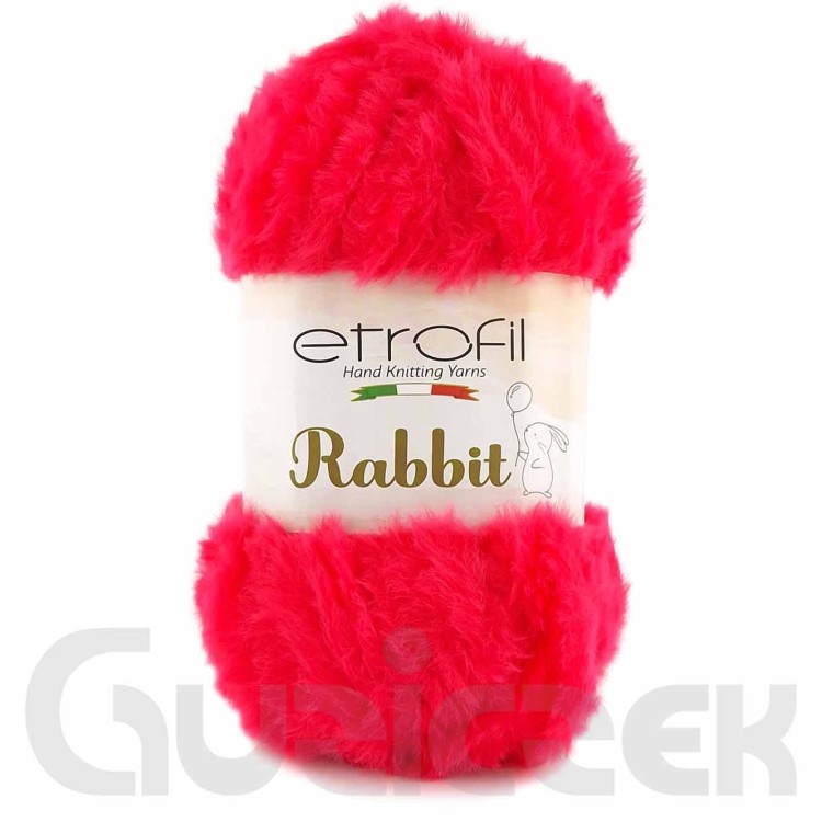 Włóczka Etrofil Rabbit 73290 intensywny róż