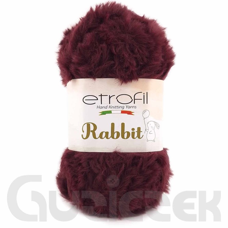 Włóczka Etrofil Rabbit 70349 bordowy