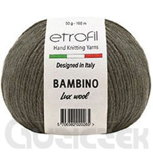 Włóczka Etrofil Bambino Lux Wool 70701 kawowy
