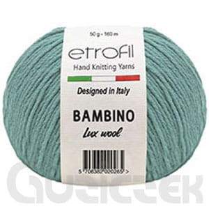 Włóczka Etrofil Bambino Lux Wool 70407 zielony