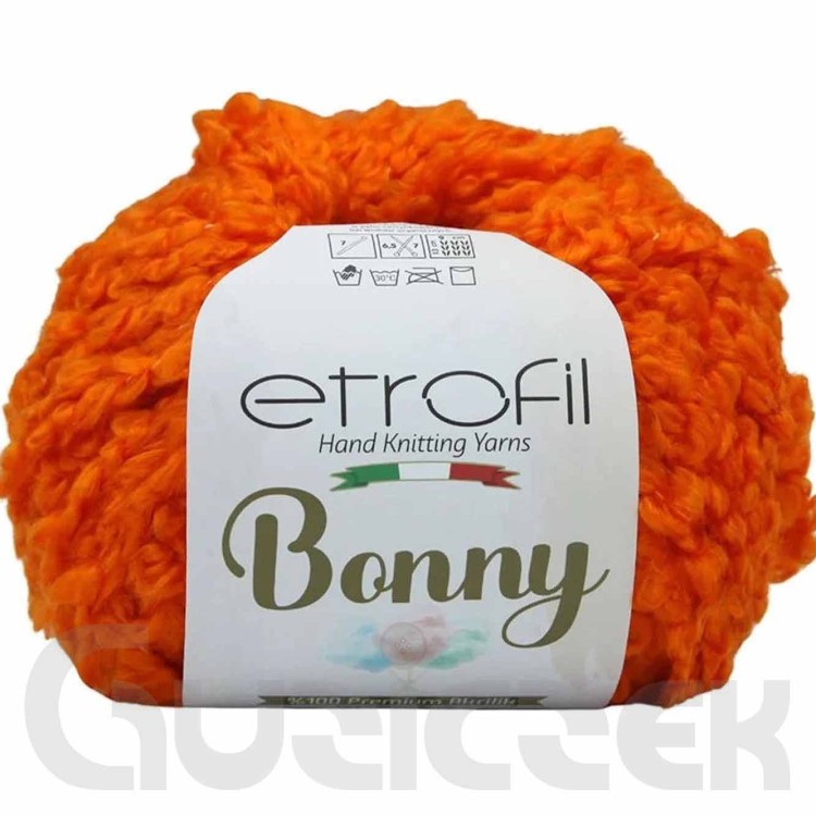 Włóczka Etrofil Bonny 72225 pomarańczowy