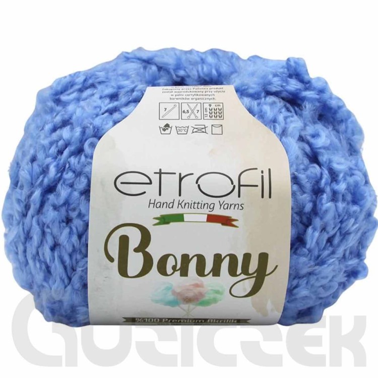 Włóczka Etrofil Bonny 75349 niebieski
