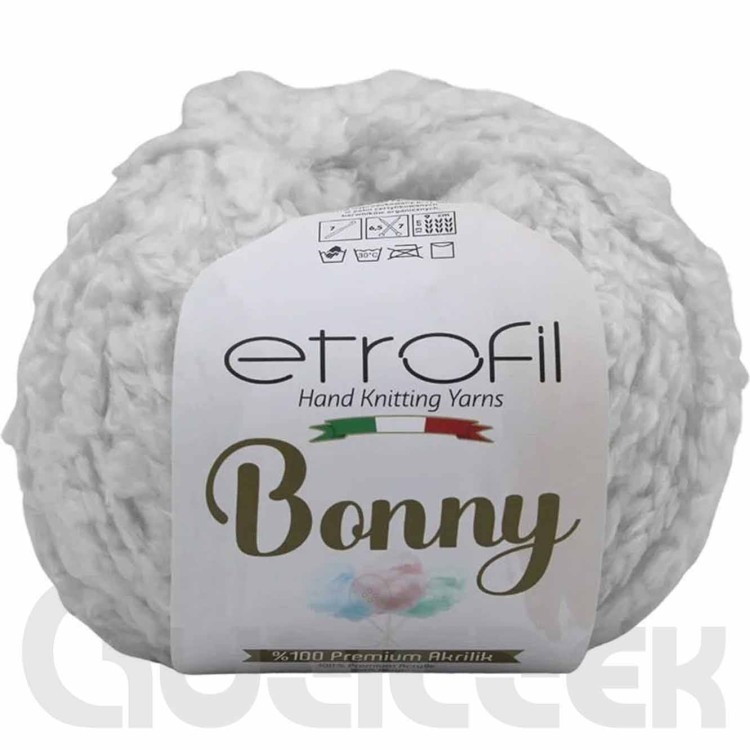 Włóczka Etrofil Bonny 79160 szary
