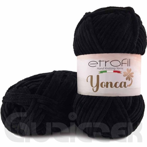 Włóczka Etrofil Yonca 70092 czarny