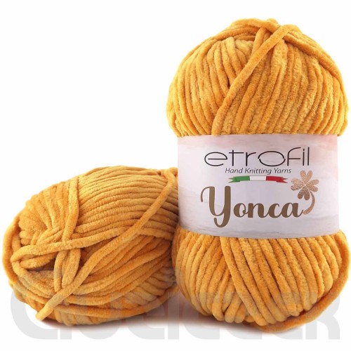 Włóczka Etrofil Yonca 70214 musztardowy