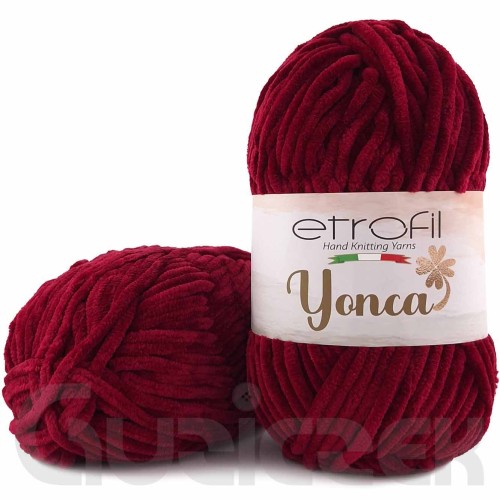 Włóczka Etrofil Yonca 70344 bordowy