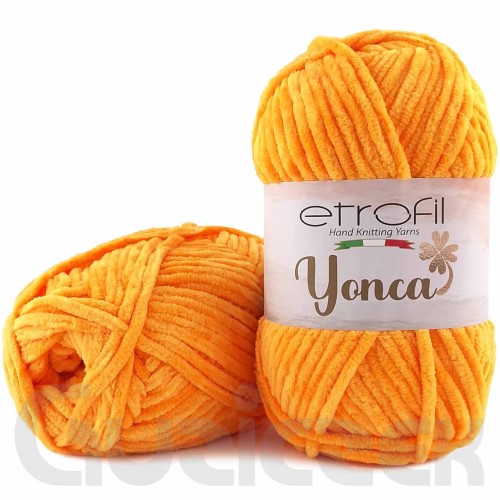 Włóczka Etrofil Yonca 72243 jasny pomarańcz