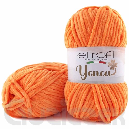 Włóczka Etrofil Yonca 70290 pomarańczowy