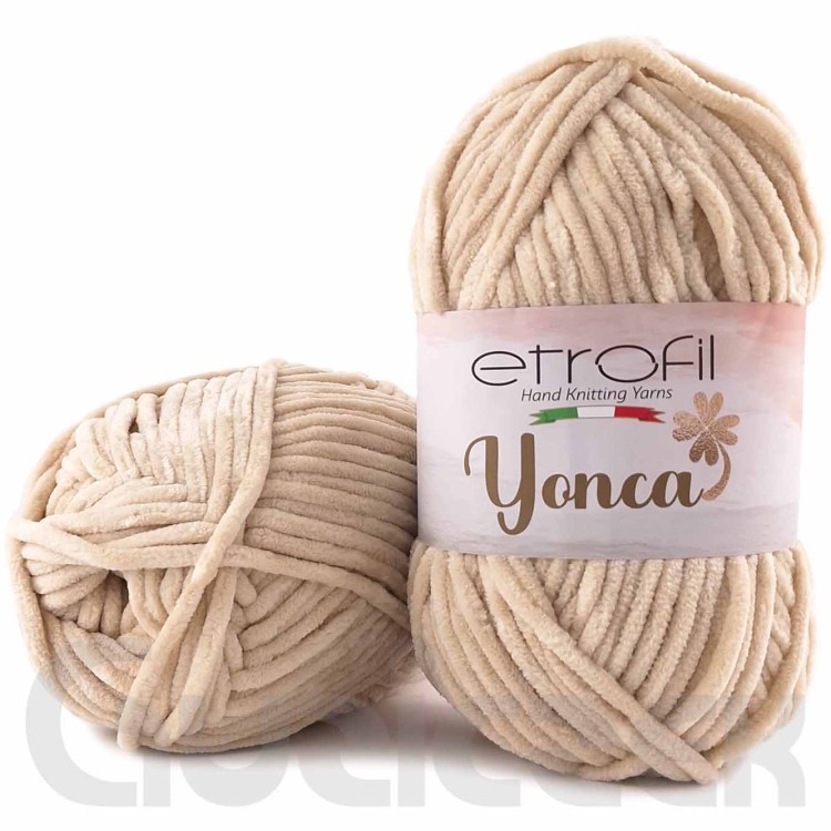 Włóczka Etrofil Yonca 70703 jasny beżowy