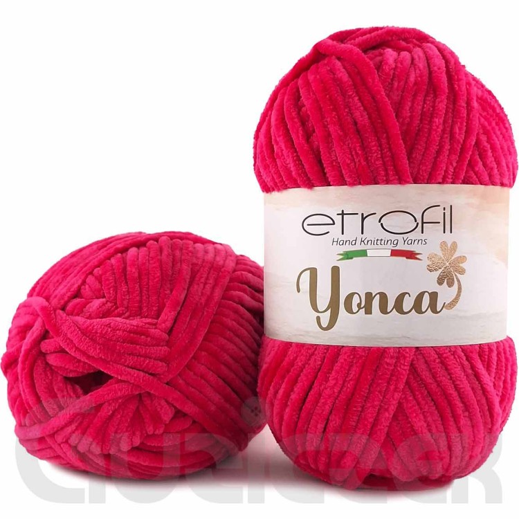 Włóczka Etrofil Yonca 70320 fuksjowy