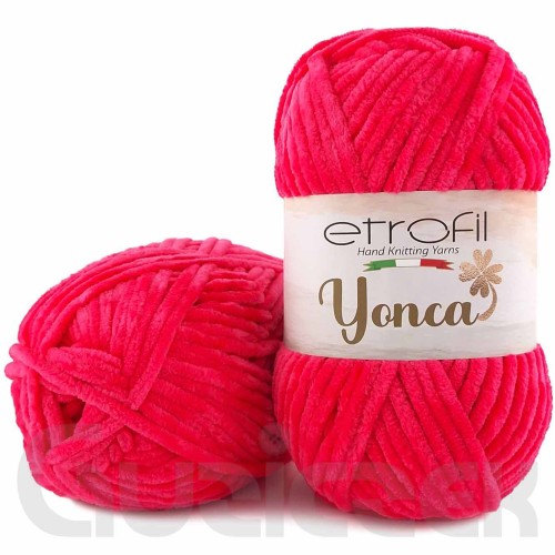 Włóczka Etrofil Yonca 70319 ciemny różowy