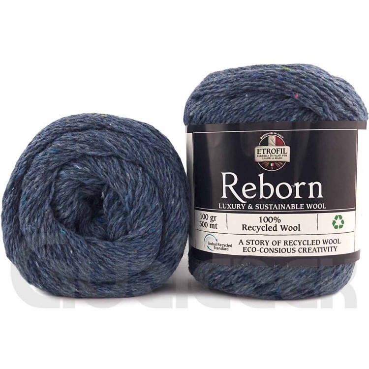 Włóczka Etrofil Reborn 75394 dżinsowy