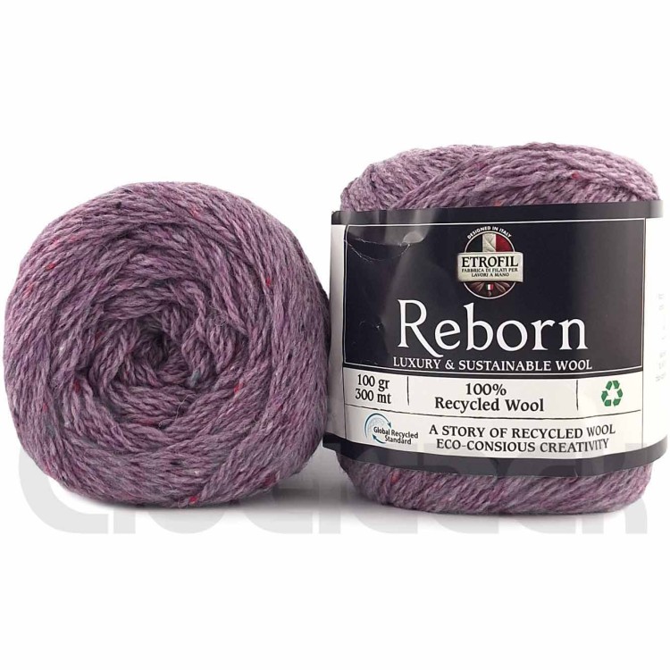 Włóczka Etrofil Reborn 76127 fioletowy