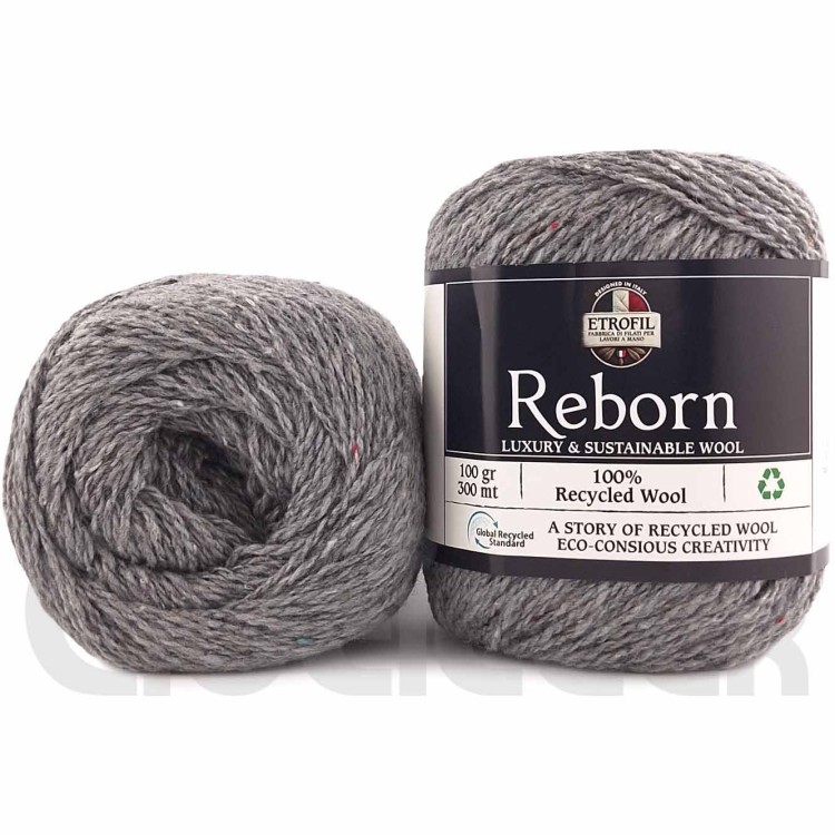 Włóczka Etrofil Reborn 79193 szary