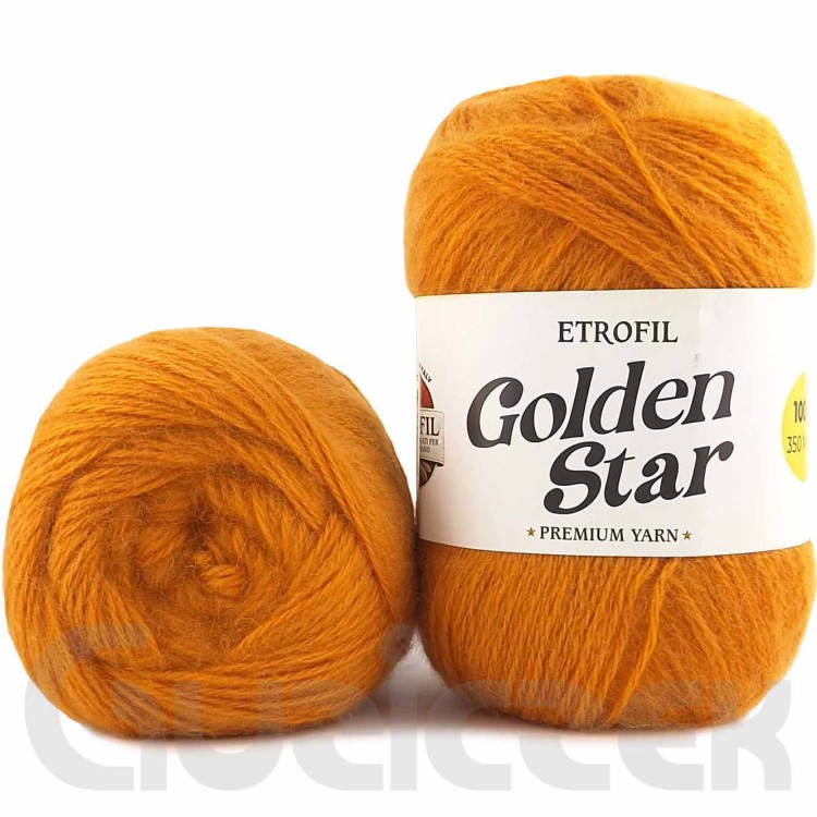 Włóczka Etrofil Golden Star 72061 musztardowy