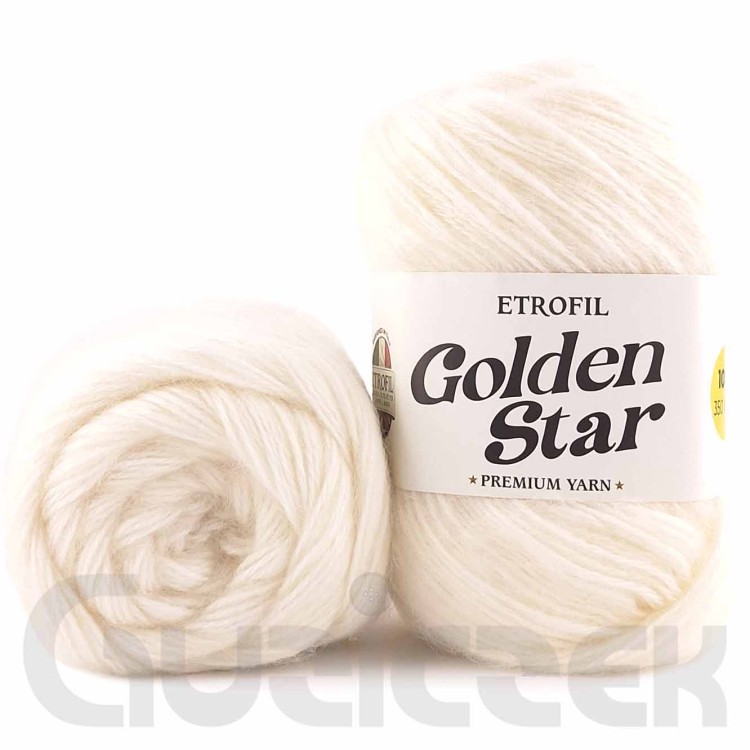 Włóczka Etrofil Golden Star 70169 śmietankowy