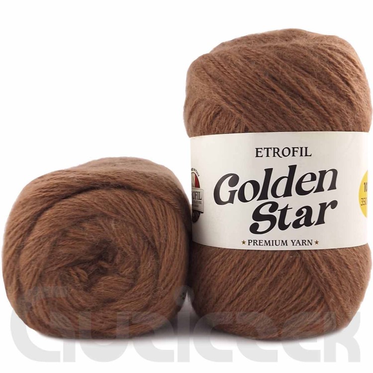 Włóczka Etrofil Golden Star 77179 jasny brązowy