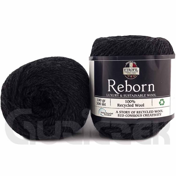 Włóczka Etrofil Reborn 79201 czarny