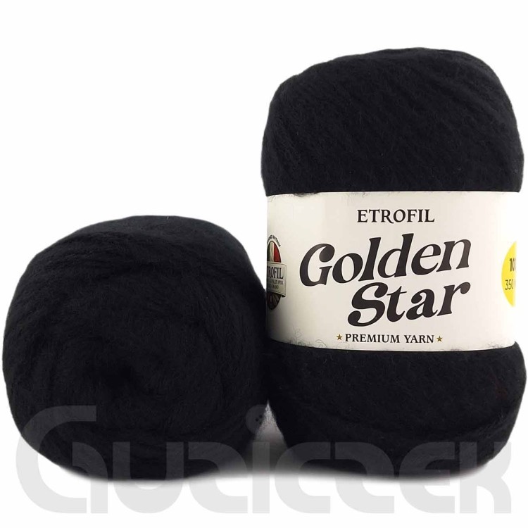 Włóczka Etrofil Golden Star 70978 czarny