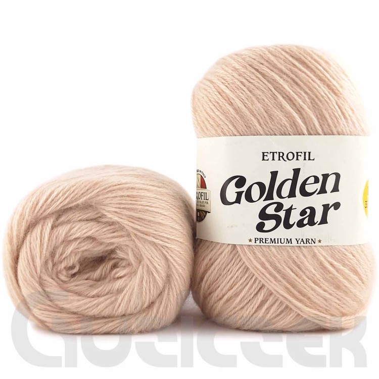 Włóczka Etrofil Golden Star 77178 pudrowy beż