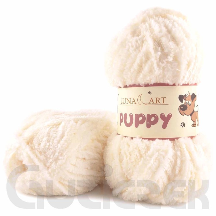 Włóczka Luna Art Puppy 130-02 kremowy