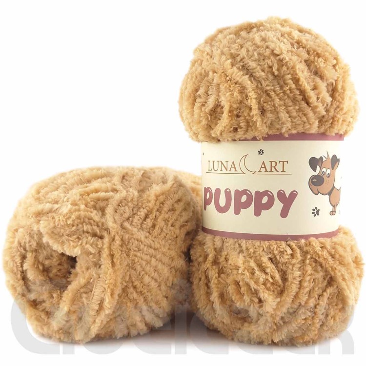 Włóczka Luna Art Puppy 130-18 piaskowy