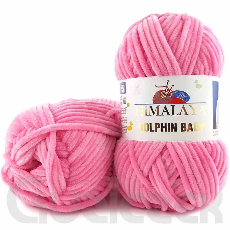 Włóczka Himalaya Dolphin Baby 80309 różowy