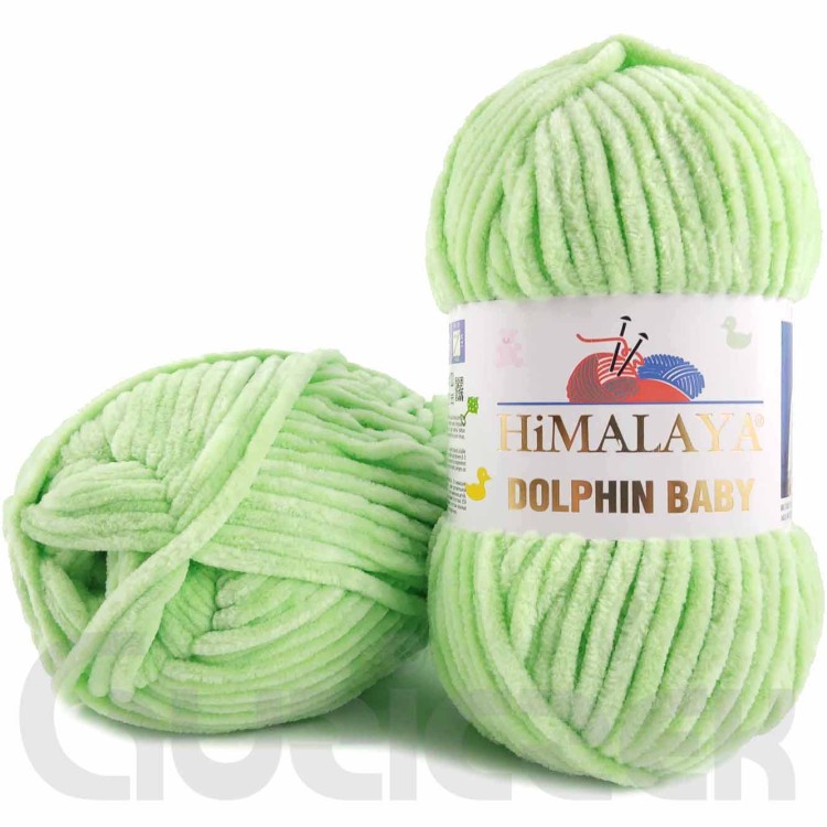 Włóczka Himalaya Dolphin Baby 80350 pistacjowy
