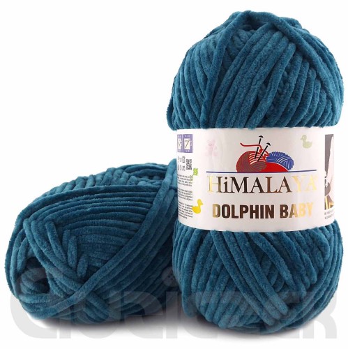 Włóczka Himalaya Dolphin Baby 80348 morski