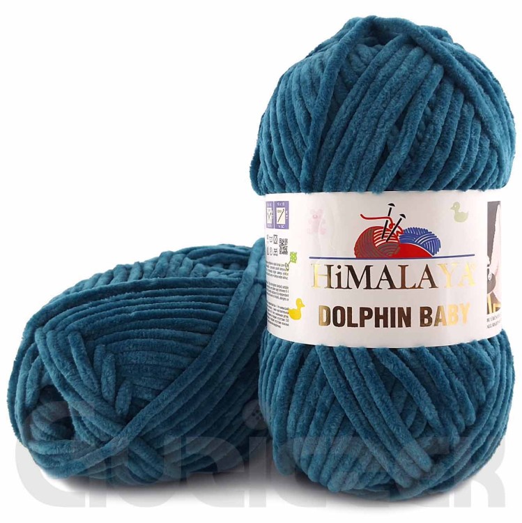 Włóczka Himalaya Dolphin Baby 80348 morski