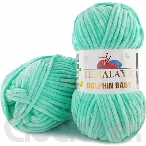 Włóczka Himalaya Dolphin Baby 80345 miętowy