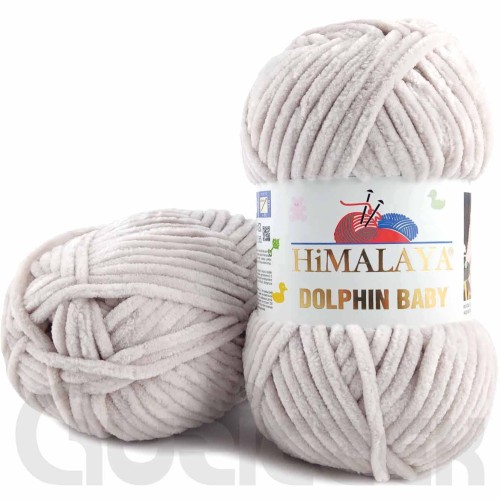 Włóczka Himalaya Dolphin Baby 80342 jasny beżowy
