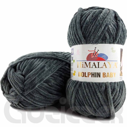 Włóczka Himalaya Dolphin Baby 80367 szarozielony