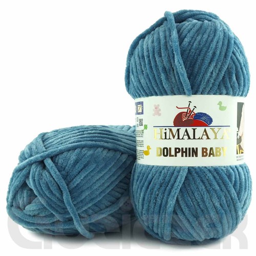Włóczka Himalaya Dolphin Baby 80381 petrol