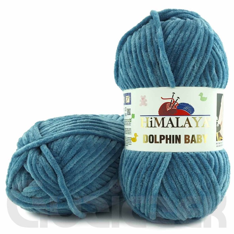 Włóczka Himalaya Dolphin Baby 80381 petrol