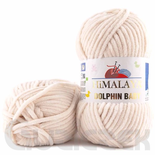 Włóczka Himalaya Dolphin Baby 80389 pastelowy beż