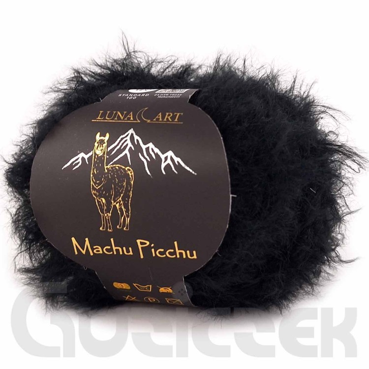 Włóczka Luna Art Machu Picchu 500-06 czarny