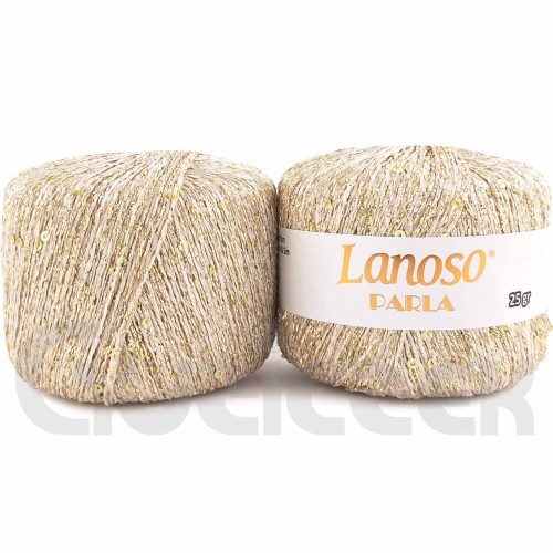 Włóczka Lanoso Parla 1351 złoty