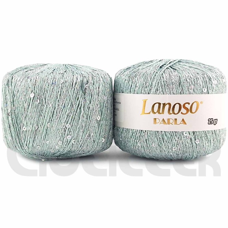 Włóczka Lanoso Parla 1951 miętowy
